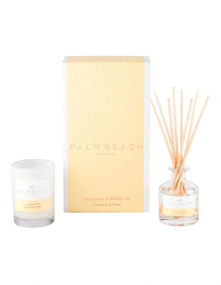Mini Candle & Diffuser Set - Coconut & Lime