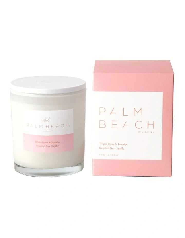 Candle 420g - White Rose & Jasmine