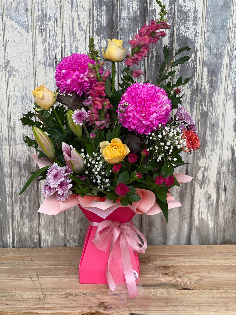 Extra Large Mod Vase Arrangement - Bright