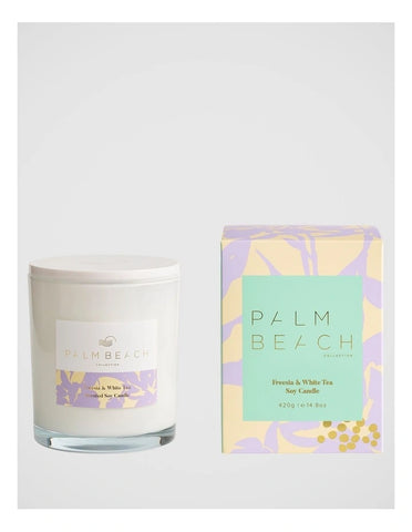 Limited Edition Candle 420g - Freesia & White Tea