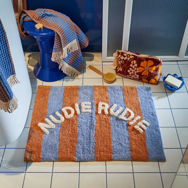 Nudie Rudie Bath Mat - Blue Jay