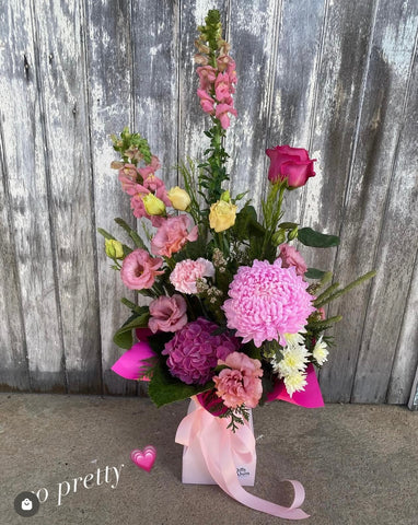 Medium Mod Vase Arrangement - $150