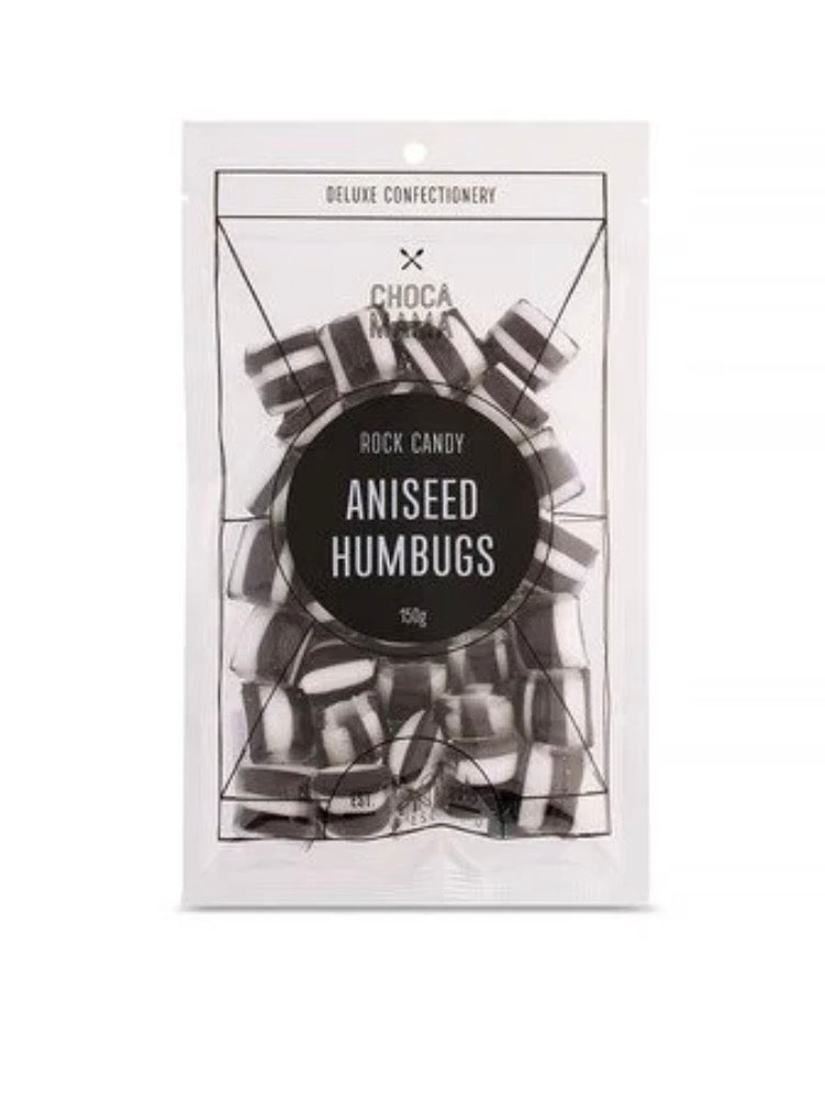 Rock Candy Aniseed Humbugs -150g