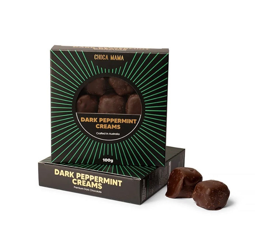 Dark Peppermint Creams -100g