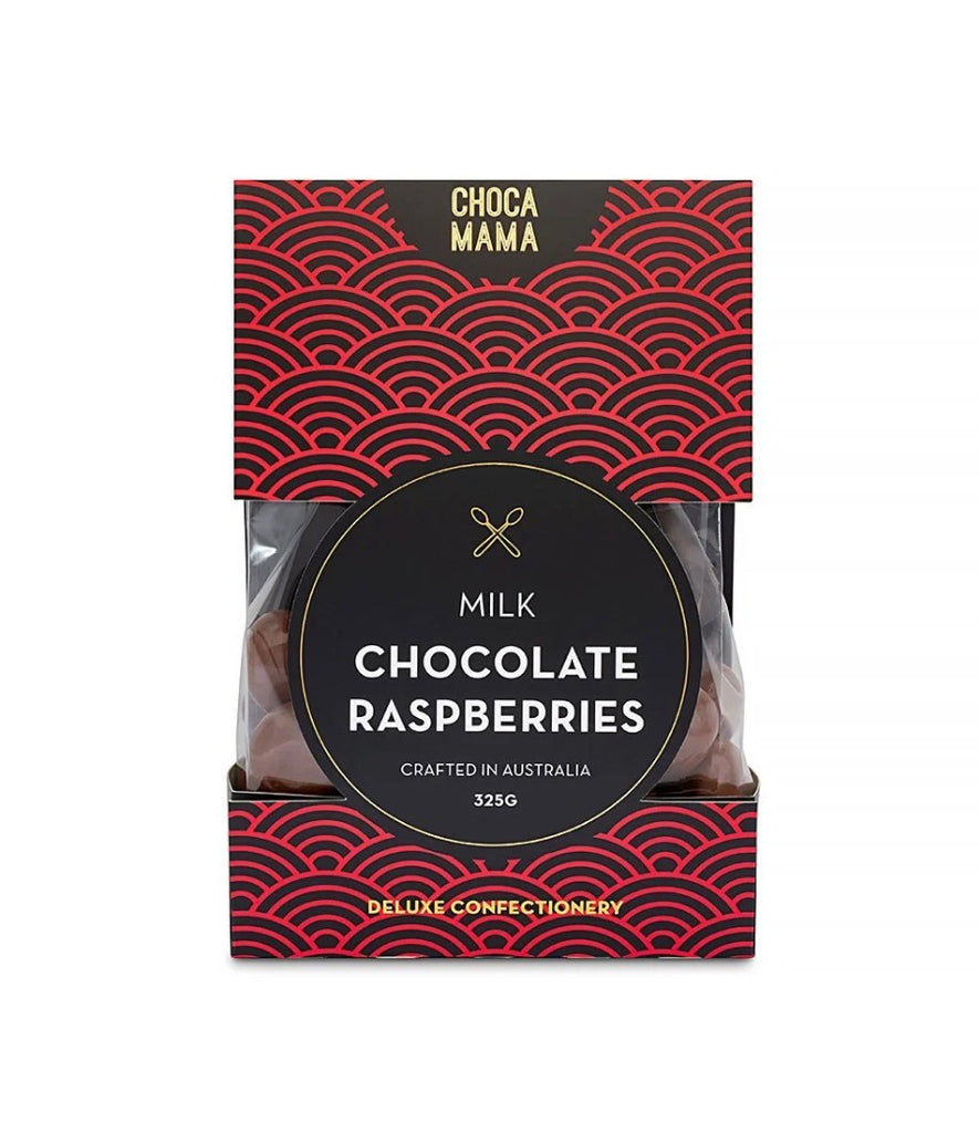 Mixed Chocolate Raspberries - 325g