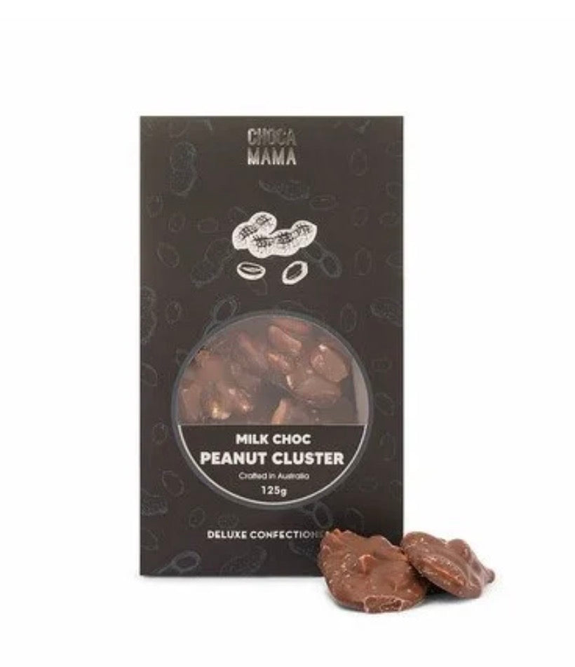 Milk Choc Peanut Clusters -100g