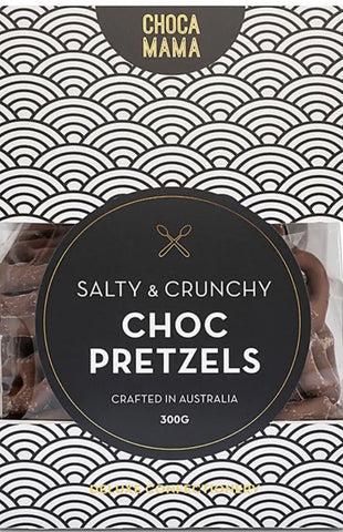 Salty & Crunchy Choc Pretzels - 300g
