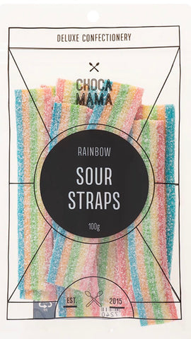 Rainbow Sour Straps -150g
