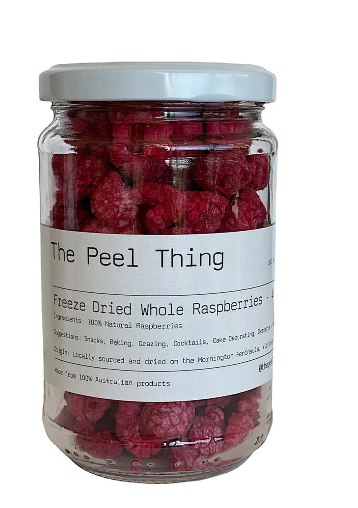 Freeze Dried Whole Raspberries 40gms