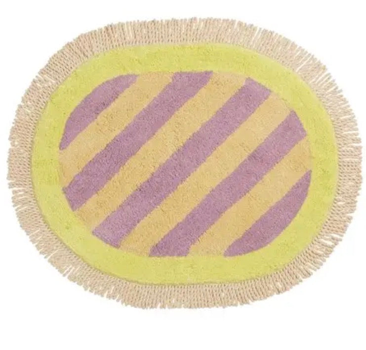 Jarita Bath Mat - Mauve