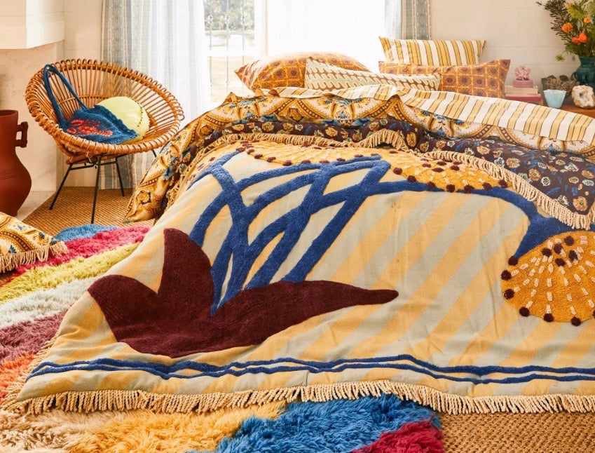 Delphine Tufted Bedcover