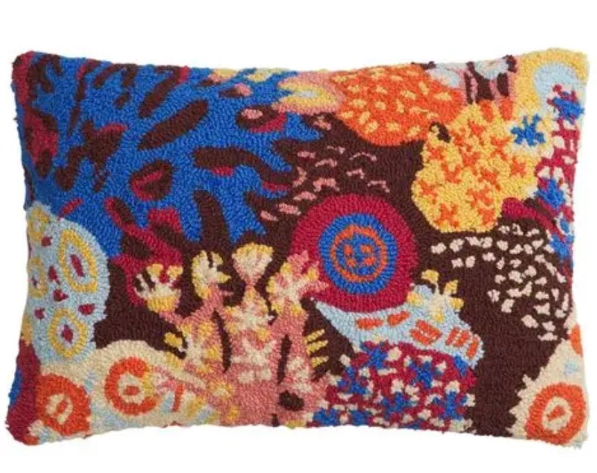 Coralie Punch Needle Cushion