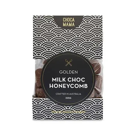 Golden Milk Choc Honeycomb - 325g