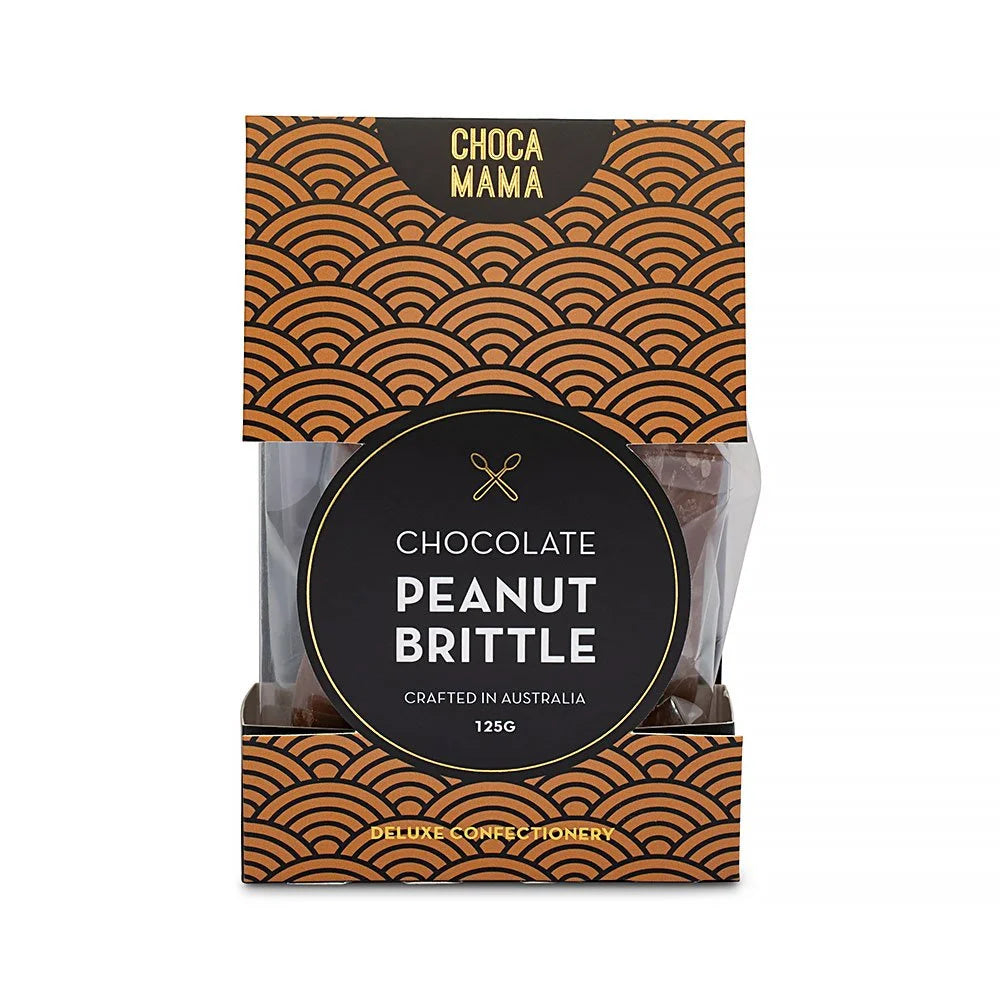 Chocolate Peanut Brittle - 125g