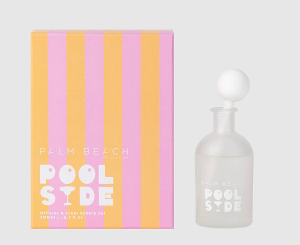 Pool Side - 200ml Diffuser & Scent Sphere Set