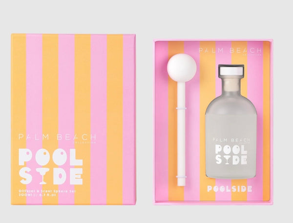 Pool Side - 200ml Diffuser & Scent Sphere Set