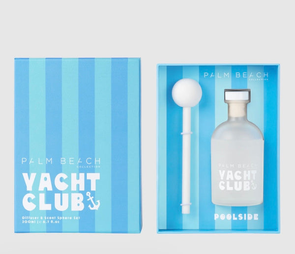 Yacht Club - 200ml Diffuser & Scented Sphere Set