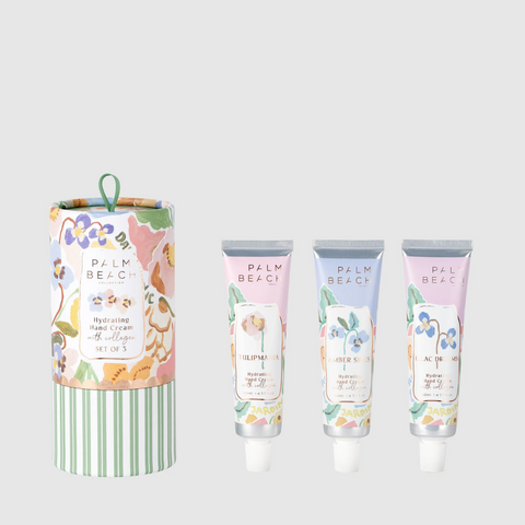 🌸 Fleur Jardin Hand Cream Trio Set