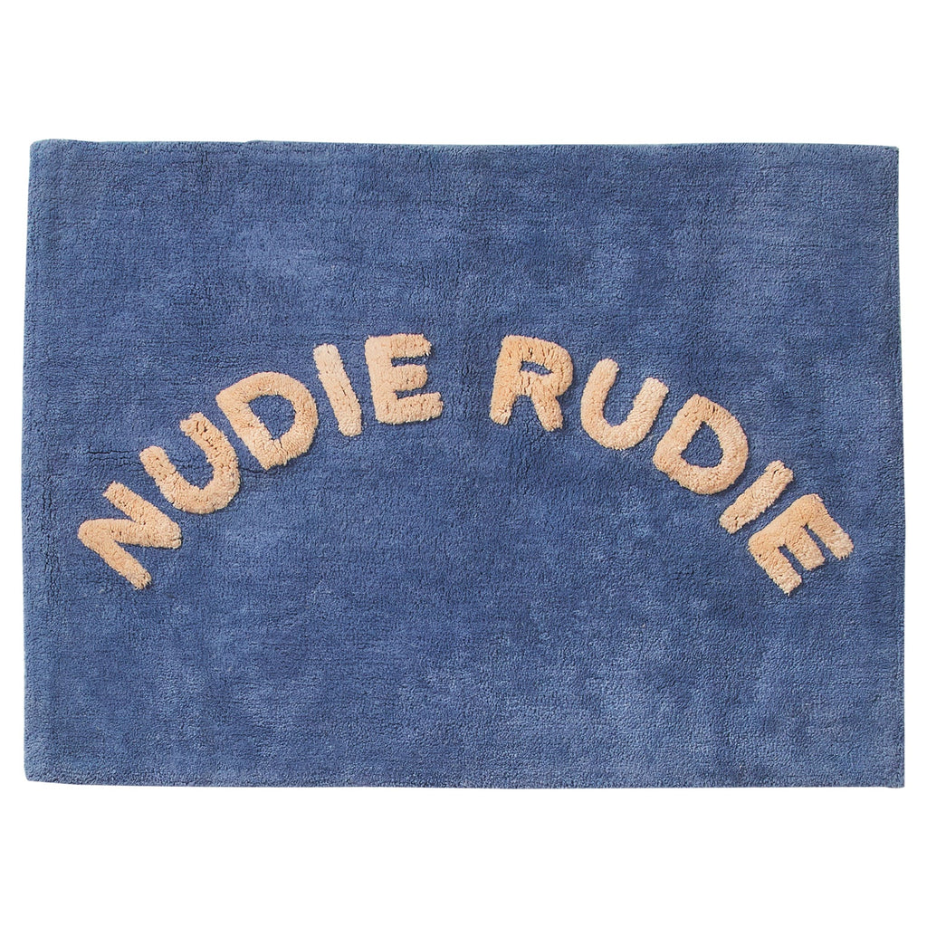 Tula Nudie Rudie Bath Mat - Cornflower