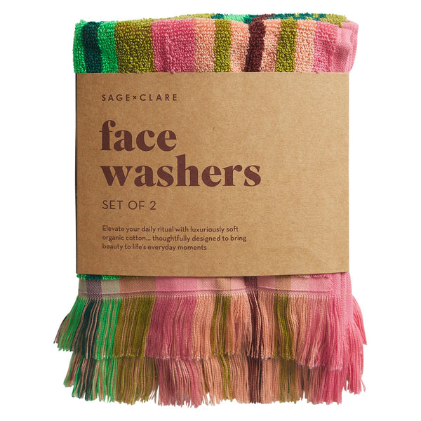 Nicolette Face Washers set - Juniper