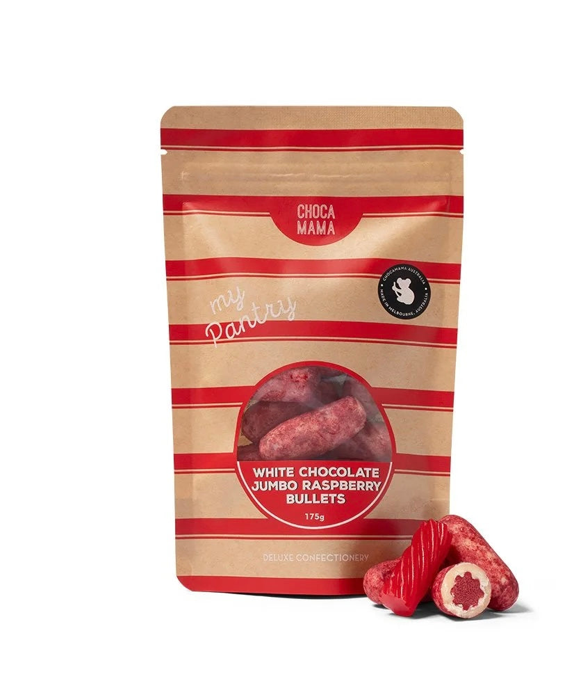 My Pantry - White Chocolate Raspberry Bullets - 175g