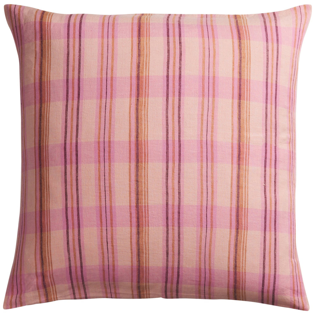 Nicolette Linen Euro Pillowcase set - Poudre