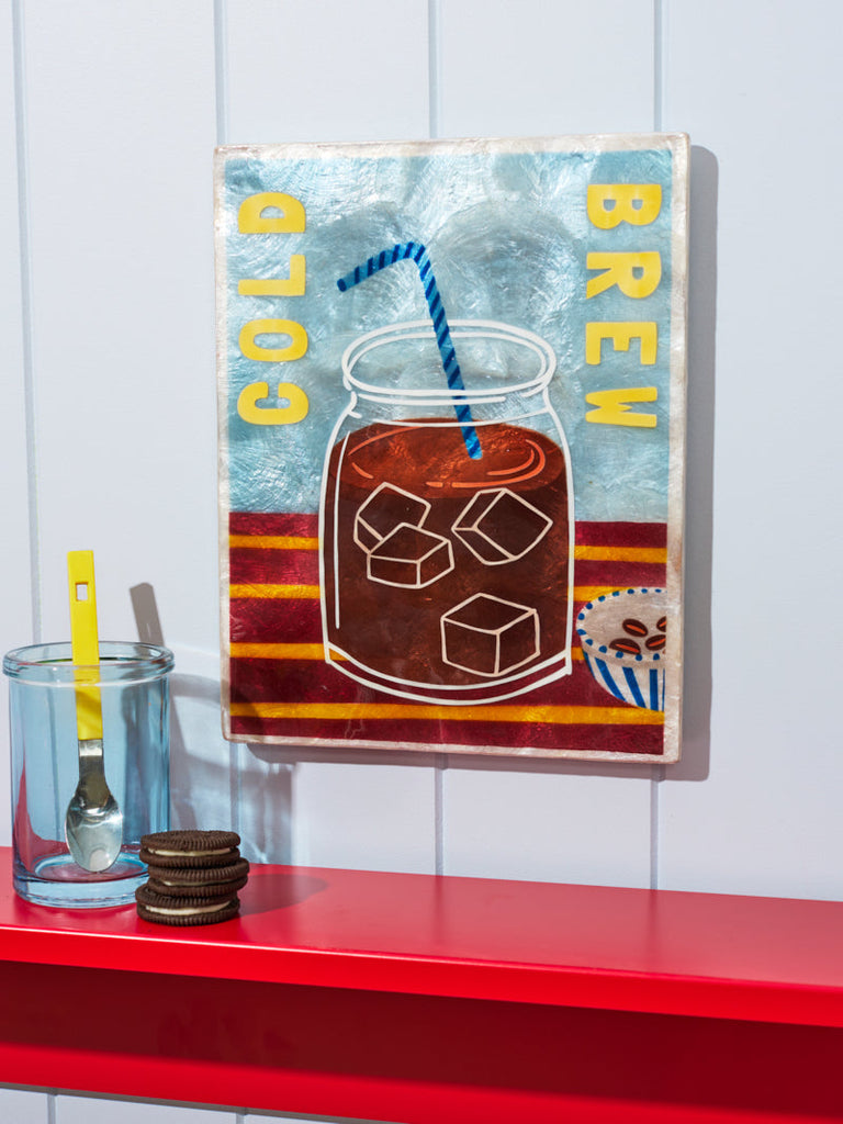 Barista Wall Art - Cold Brew