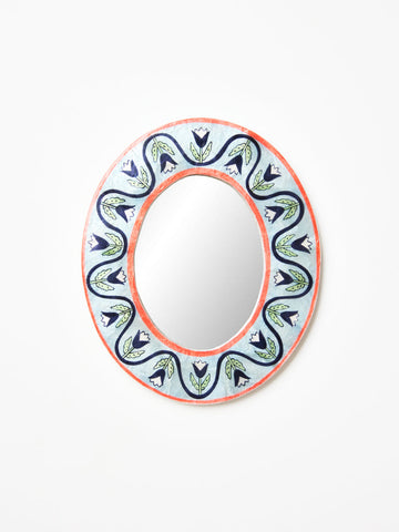 Samira Mirror - Blue Lotus