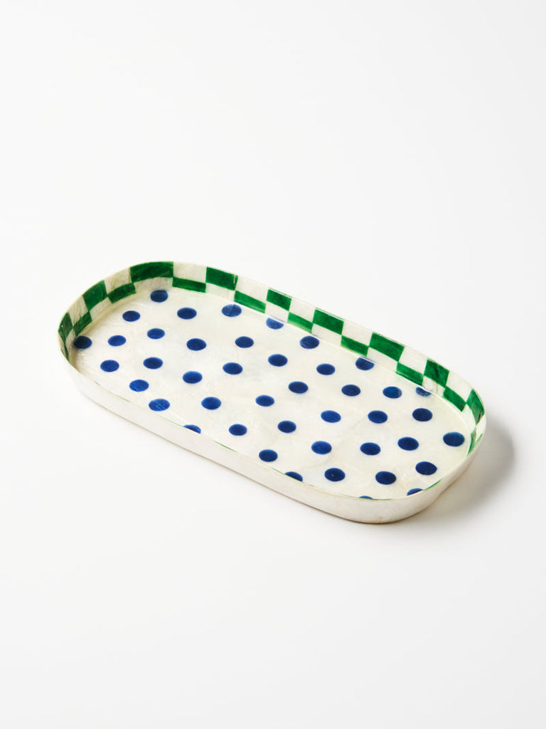 Paradis - Blue Spot tray
