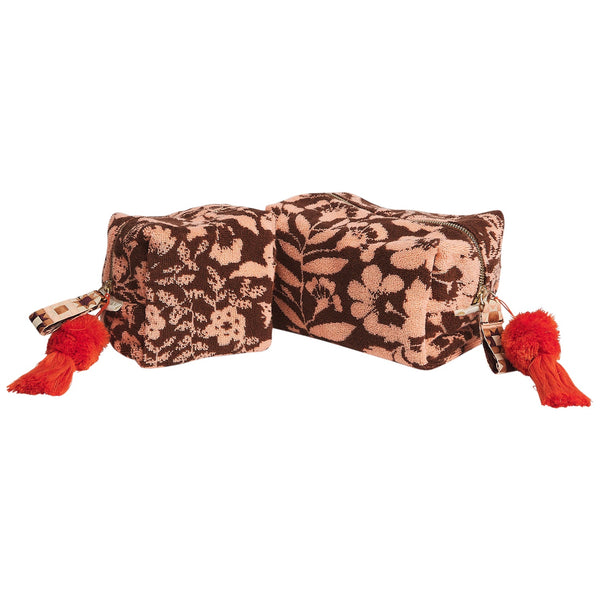 Indiana Terry Pouch - Carnelian Large