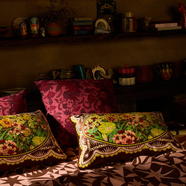 Ramona Silk Pillowcase - Umber Standard