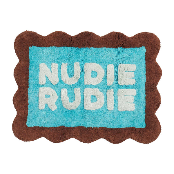 Rome Nudie Bath Mat Mini - Turquoise