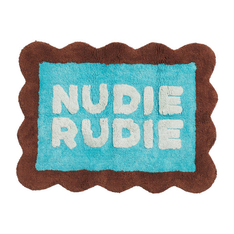 Rome Nudie Bath Mat Mini - Turquoise