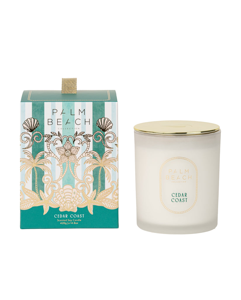 Candle 420g - Cedar Coast