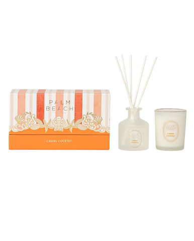 Candle & Diffuser Giftset - Cabana Cocktail