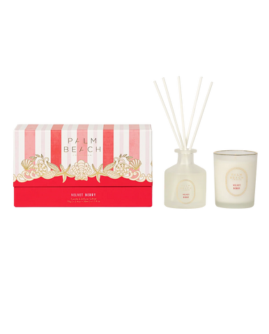 Candle & Diffuser Giftset - Velvet Berry