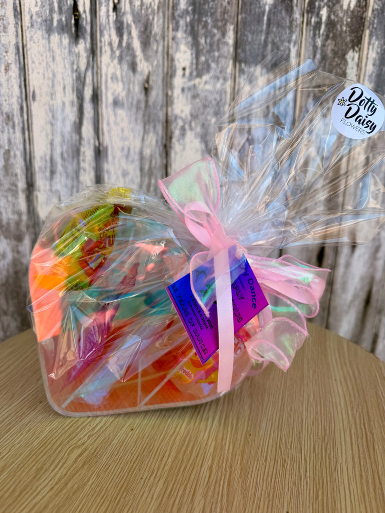 Love heart lollie box