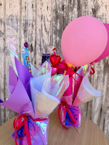 Lollie mix with balloon