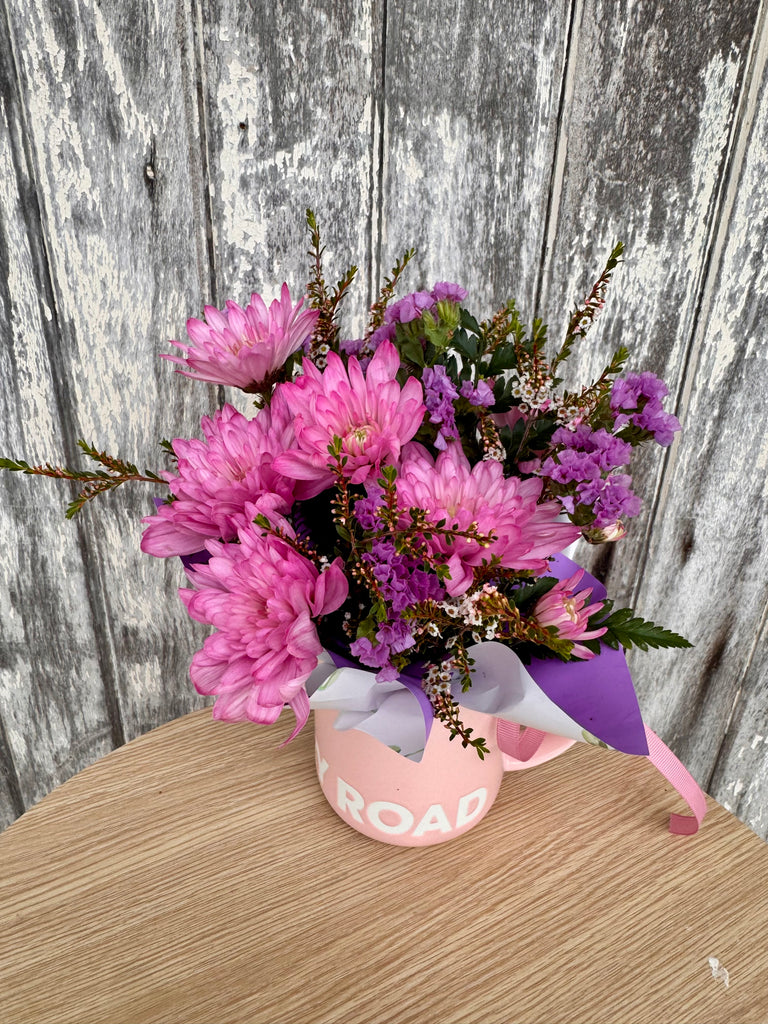 CR Mug with Flowers