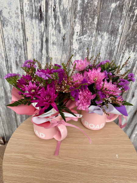 CR Mug with Flowers