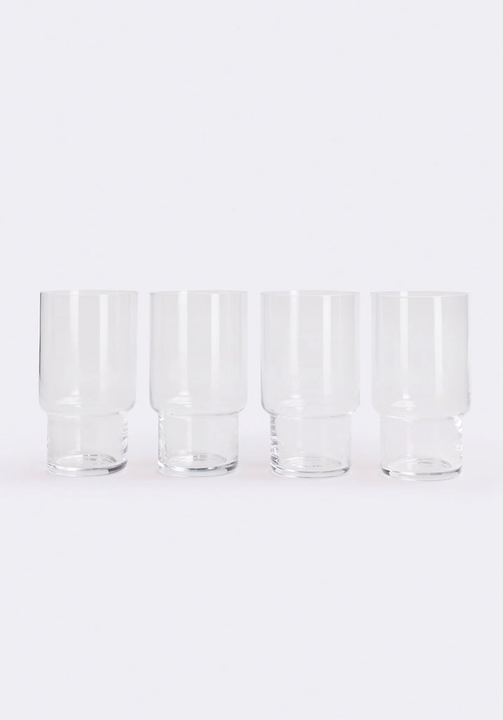 Highball Glass Set Of 4 - Clear