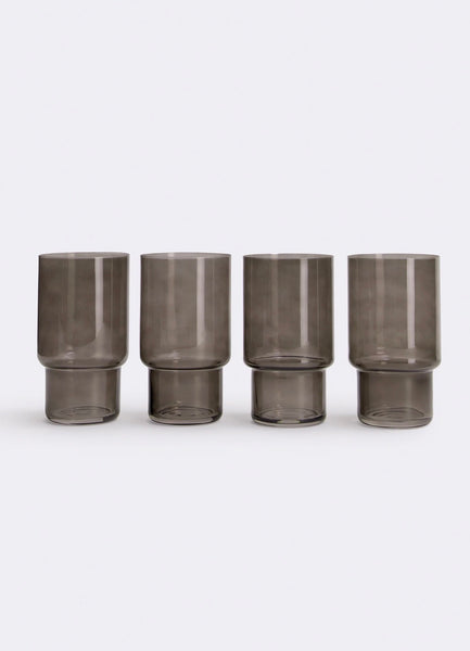 Highball Glass Set of 4 - Ash