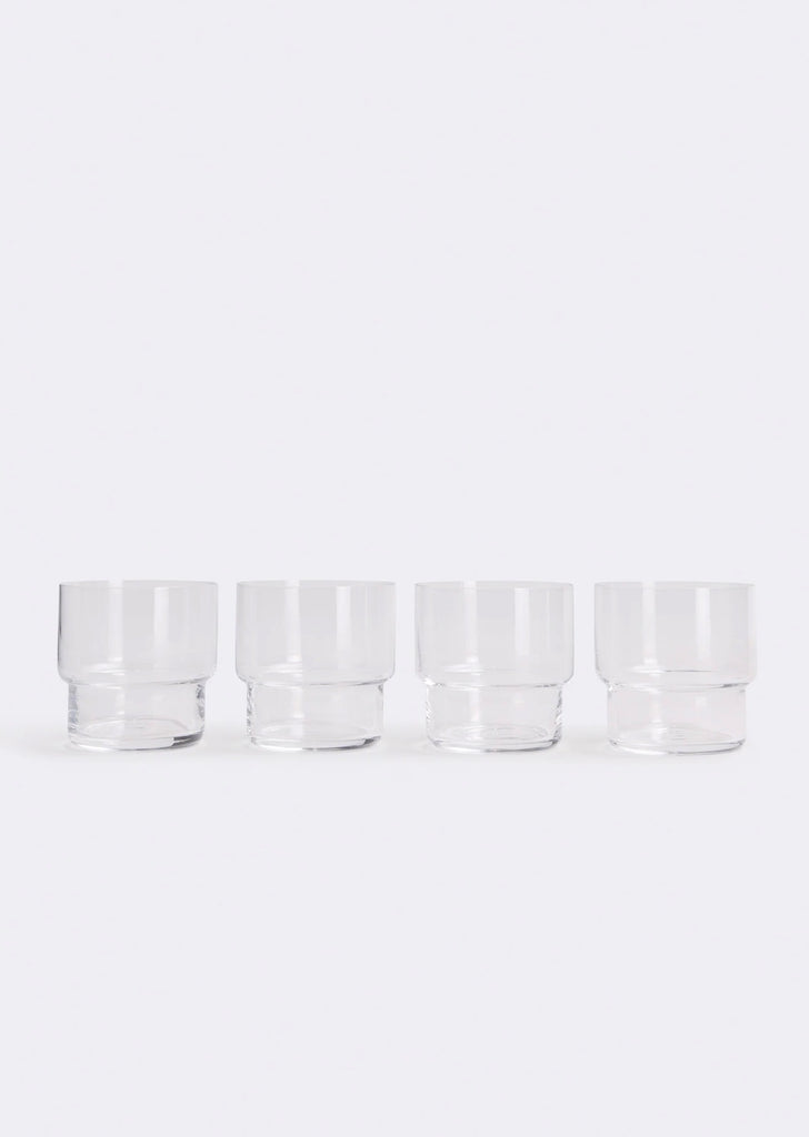 Tumbler Glass Set Of 4 - Clear