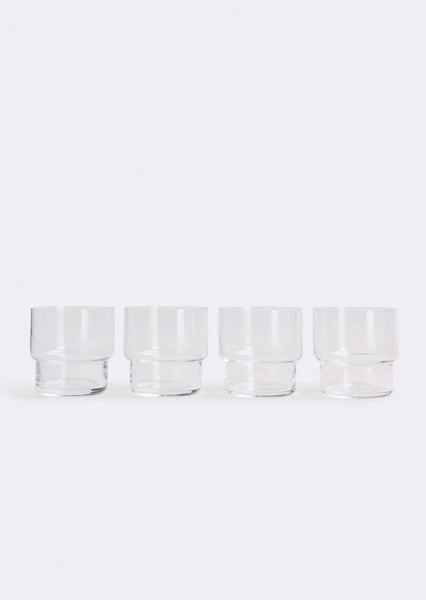 Tumbler Glass Set Of 4 - Clear