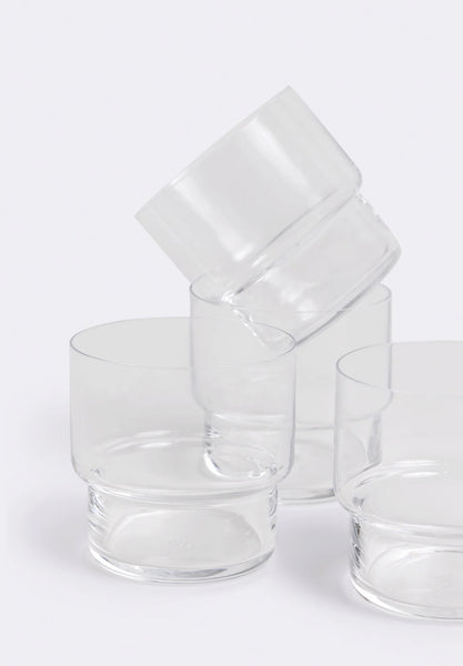 Tumbler Glass Set Of 4 - Clear