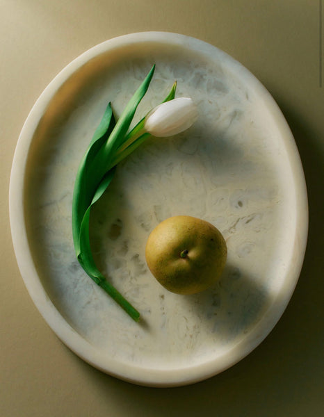 Resin Platter - Nougat