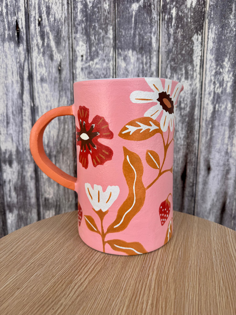 Marker Jug - Pink Florals
