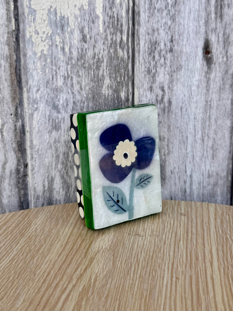 Paradis - Small Blue Trinket Box