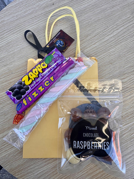 Yellow Lolly Bag