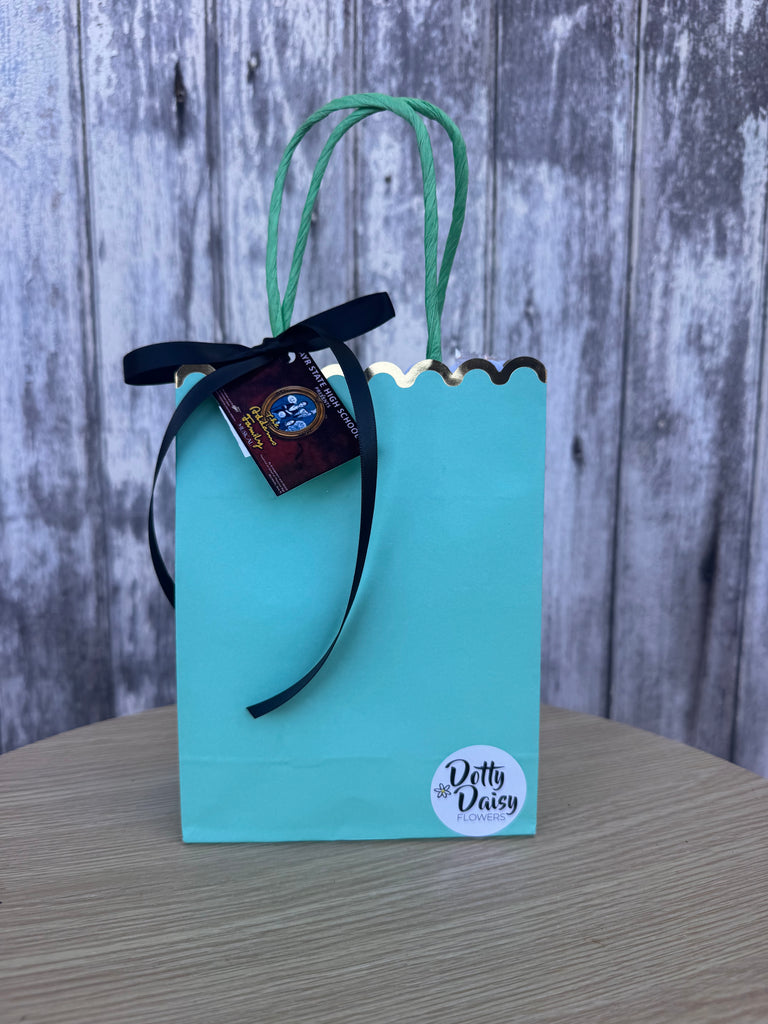 Teal Blue Lolly Bag